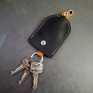 Porte-clés en cuir avec motif PDF | Téléchargement numérique du patron