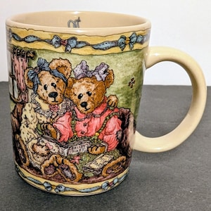 Vintage Boyds Bears Bearware Pottery Works Friend Mug