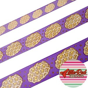 Fita de gorgorão impressa de 3/8", 5/8" ou 7/8", waffles, café da manhã, lilredribbonhood, presente de aniversário para irmã