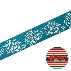 7/8 ""Ripsband, bedrucktes Ripsband, Verschwörer, schimpf, Geschenk, Geburtstagsgeschenk für Schwester."