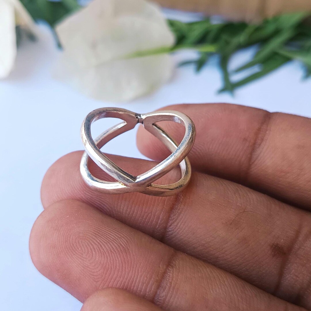 Handmade 925 Sterling Silver Thumb Ring - Minimalist Band - Etsy