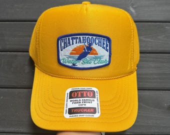 Gorra de camionero Chattahoochee, gorra Chattahoochee, gorra Alan Jackson, gorras personalizadas, gorra de camionero, gorra con parche, gorra de camionero con parche