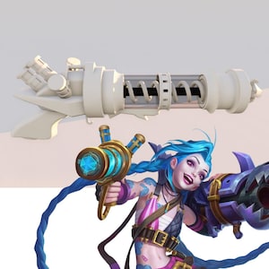 Cosplay Prop Jinx&#39;s Zap STL Cosplay File 3D