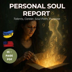 Personality Blueprint | Vedic Numerology Soul Report | Strengths, Karma, Life Path & Talents | PDF Reading