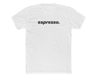 Espresso Unisex Cotton Crew Tee