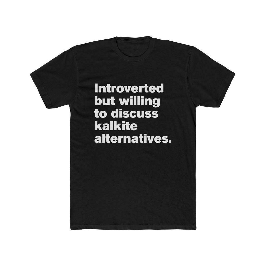 Introverted Star Wars Tee: Kalkite Alternatives Unisex Cotton T-shirt ...