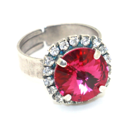 Anello swarovski ossidato clearance