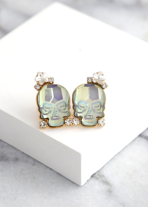 Sugar Skull Swarowski Crystals Earrings Sugar Skull Swarowski Crystals Earrings
