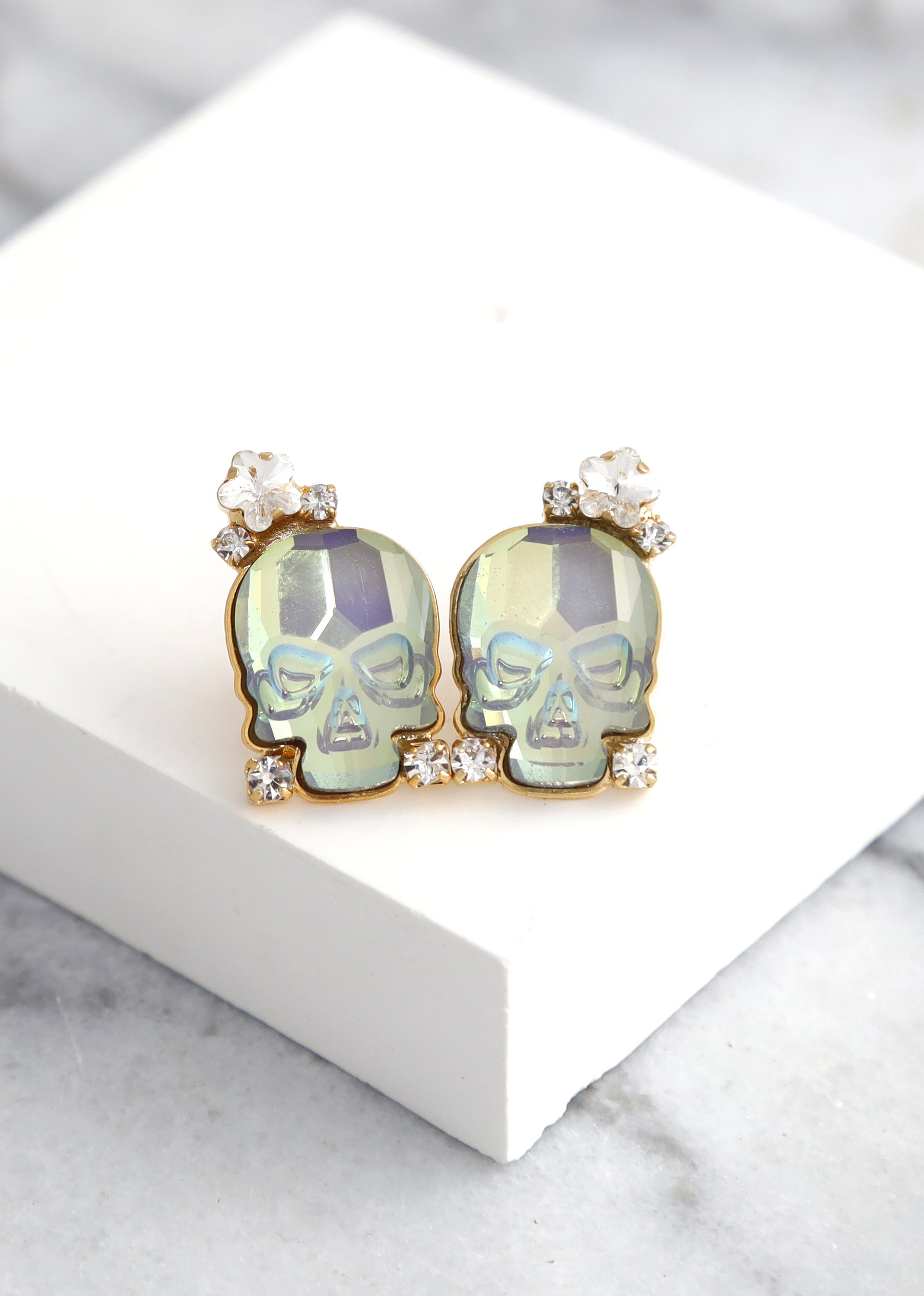 Sugar Skull Swarowski Crystals Earrings Sugar Skull Swarowski Crystals Earrings