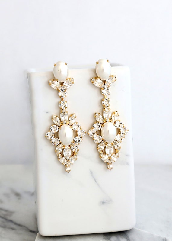 MOTHER OF PEARL SHORT DROP EARRINGS - Accessorize India
