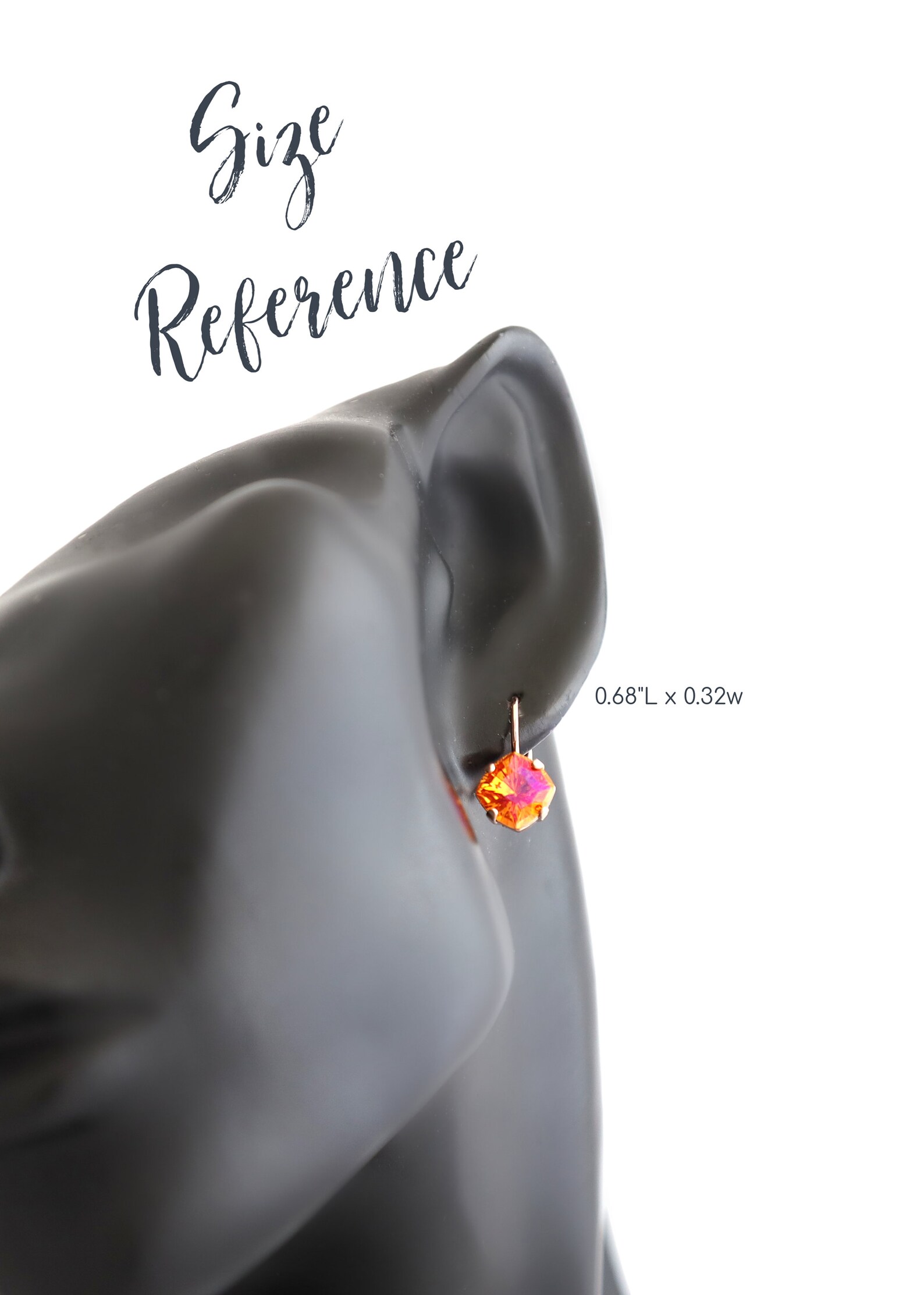 Fish Turquoise Blue Resin Drop Earrings