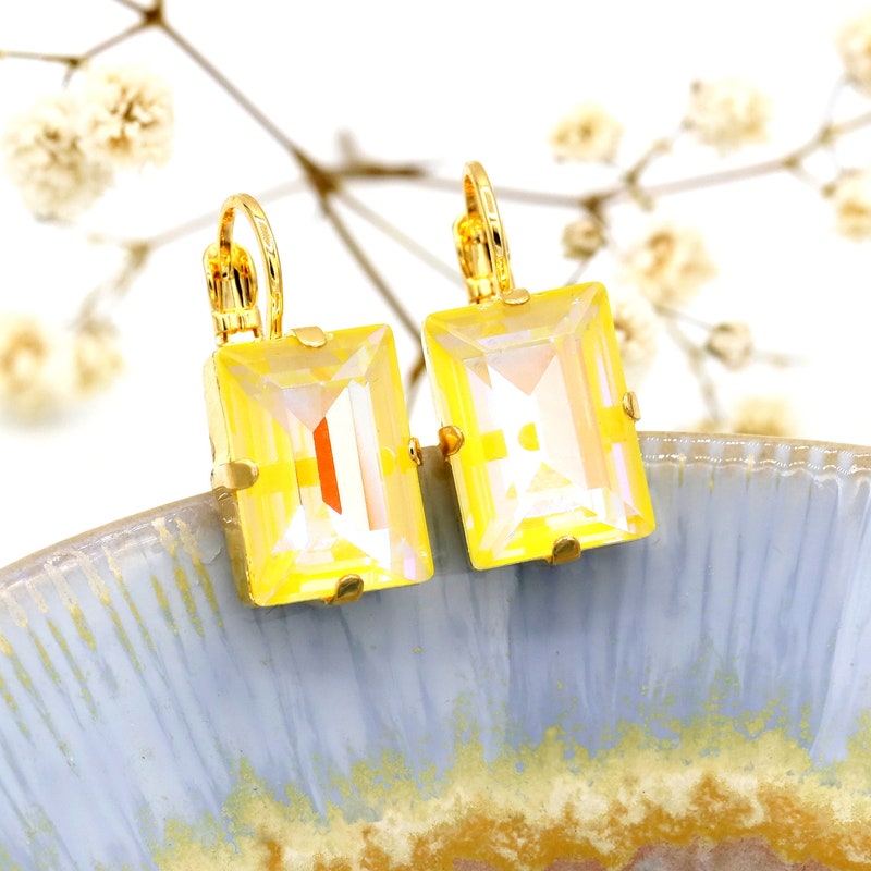 Miami Earrings - Yellow main image 0