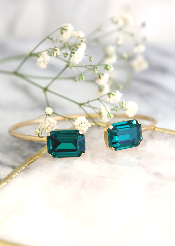 Etsy shop emerald bracelet