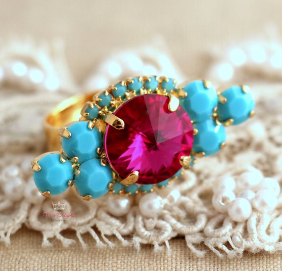 Pink cheap turquoise jewelry