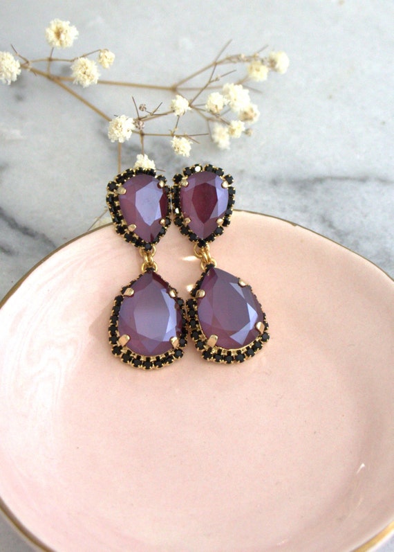 Jewels Wholesale Maroon Tassel Earrings at Rs 359/piece | Pearl Earrings in  Delhi | ID: 20694667012