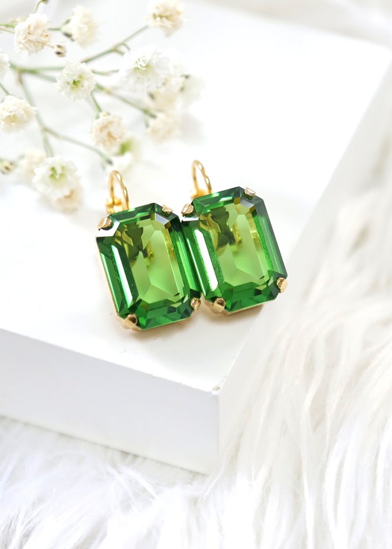 Earrings for Women green | Drop Earrings | ZALANDO UK