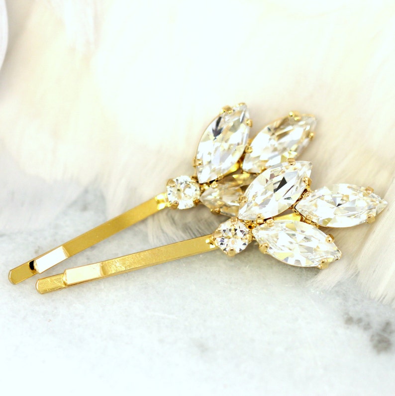 Bridal Hair Pin,Bridal Crystal Bobby Pin,Bridal Crystal Bobby Pin,Wedding Hair Jewelry,Crystal Bridal Hair Jewelry,Bridal Crystal Hair Pin image 1