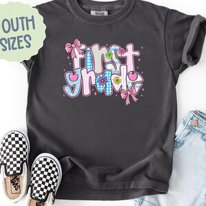 First Grade Shirt Boys Back to School Shirt, Youth 1st Grade T-shirt, First Day of School First Grader T-shirt