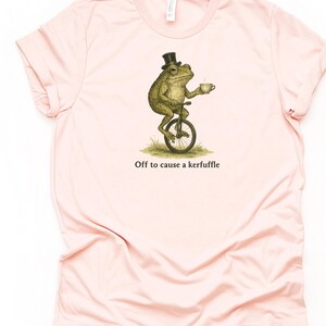 Camiseta divertida de rana para adultos. Camiseta gráfica con diseño de rana en colores cómodos. Regalo sarcástico para hombres y mujeres. imagen 5