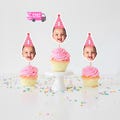 Custom Face Cupcake Toppers, Personalized Birthday Decors, Face Toppers, First Birthday Decor, Custom Party Decor, 1st Birthday Decorations product logo