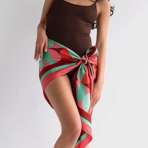 Nala - Jedwabny Sarong / Pareo / Nakrycie / Szalik