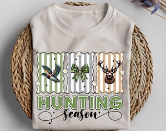 Hunting Season Png, Preppy Camo Bow SVG, Deer Hunting Png, Duck Hunter Sublimation, Flirty Hunting Shirt Png, Fall Girl Camo Bow Png