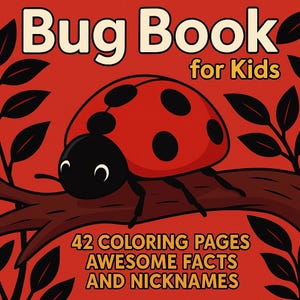 Kleurboek insecten, Leuke weetjes, Bijnamen, Bonusruilkaarten, Educatieve activiteit, Leren Voor Kinderen, Insectenboek, Insectenverkenning