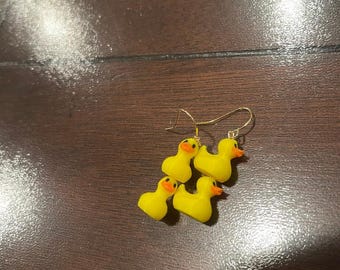Double Cruise Duck Earrings