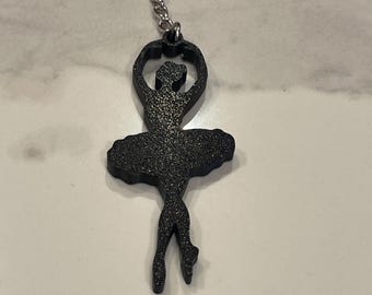 Ballerina Silhouette Keychain