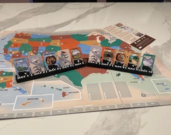 Universal Card Holders for 10 Days Games – Set of 4 Pairs (8 Holders)