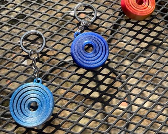 Circle Fidget Keychain