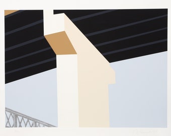 Allan D’Arcangelo, Bridge, Screenprint, signed and numbered in pencil