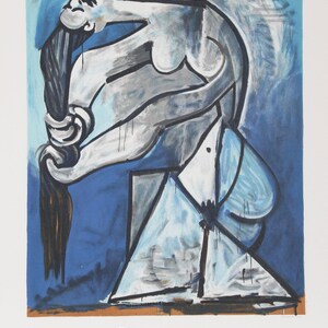 Pablo Picasso, Ne se Tordant les Chevaux, Lithograph image 1