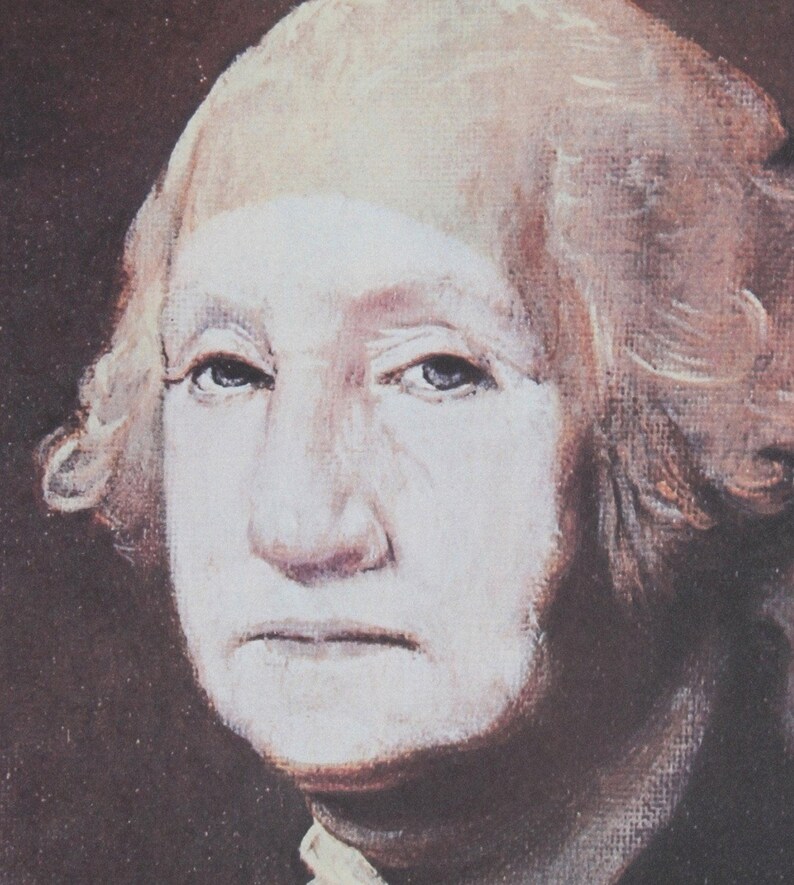 George Deem, George Washington with Powder, Lithograph, signed and numbered in pencil image 3