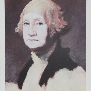 George Deem, George Washington with Powder, Lithograph, signed and numbered in pencil image 1