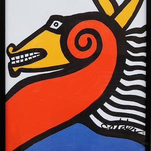 Seahorse Poster | Alexander Calder,{{product.type}}