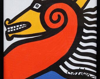 Alexander Calder, Seahorse, Lithograph Poster