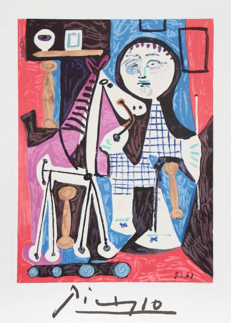 Pablo Picasso, Claude a Deux Ans, Lithograph image 1