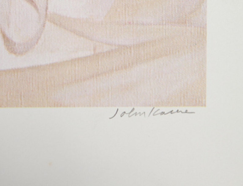 John Kacere, Joanne, Lithograph, signed and numbered in pencil image 2