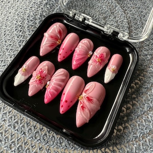 Cutie Pink Vacation Press on Nails