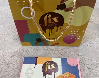 Authentic Dubai Chocolate Fix Dessert Chocolatier, 1 Bar - Etsy UK