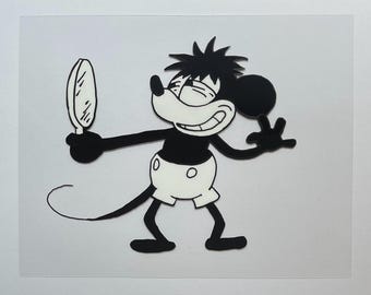 Plane Crazy "Lindy" Mickey Mouse Cel