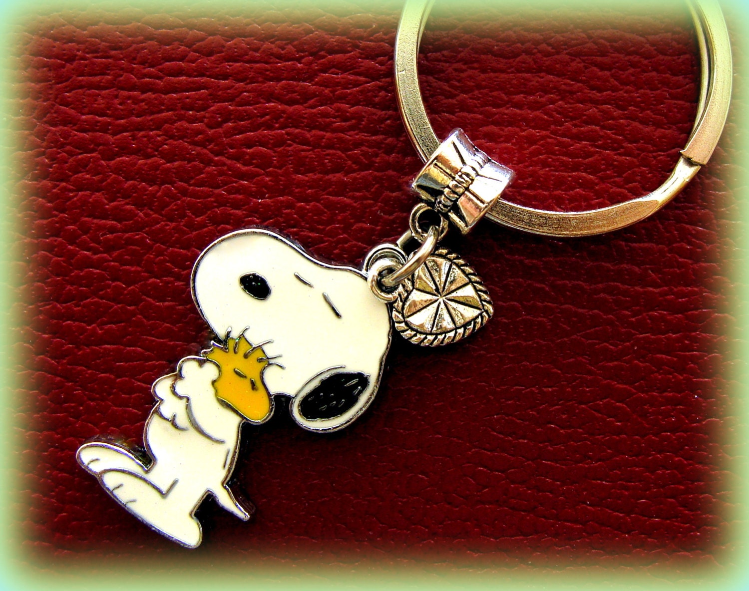 Order】Snoopy & Woodstock Okayama Limited Keychain