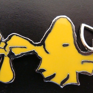 NEW! Happy Yellow Bird - WOODSTOCK "looking" Bird Keychain Jewelry