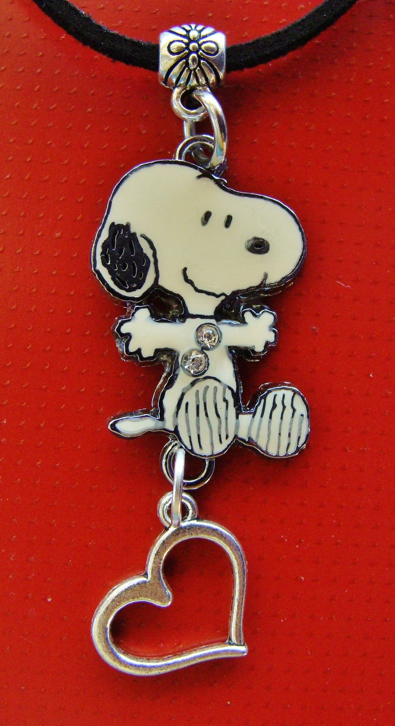 Heart Jewelry Keychain Peanut/'s SNOOPY PEANUTS Charlie Brown/'s Beagle Dog