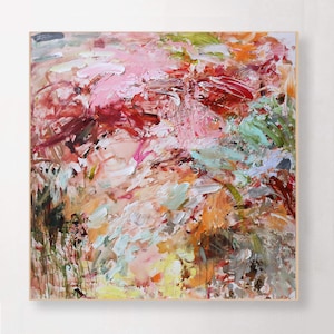 abstract canvas art,Original painting, pastel colors,canvas,Modern abstract art ,original art,painting on canvas, Abstract painting,