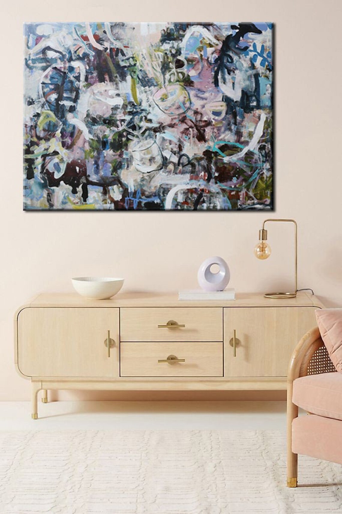 Large Paintingmodern Abstract Art Abstract Painting Etsy