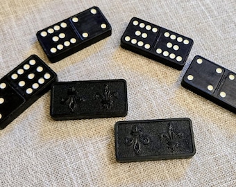 Vintage Double Twelve Domino Set (91 Tiles).