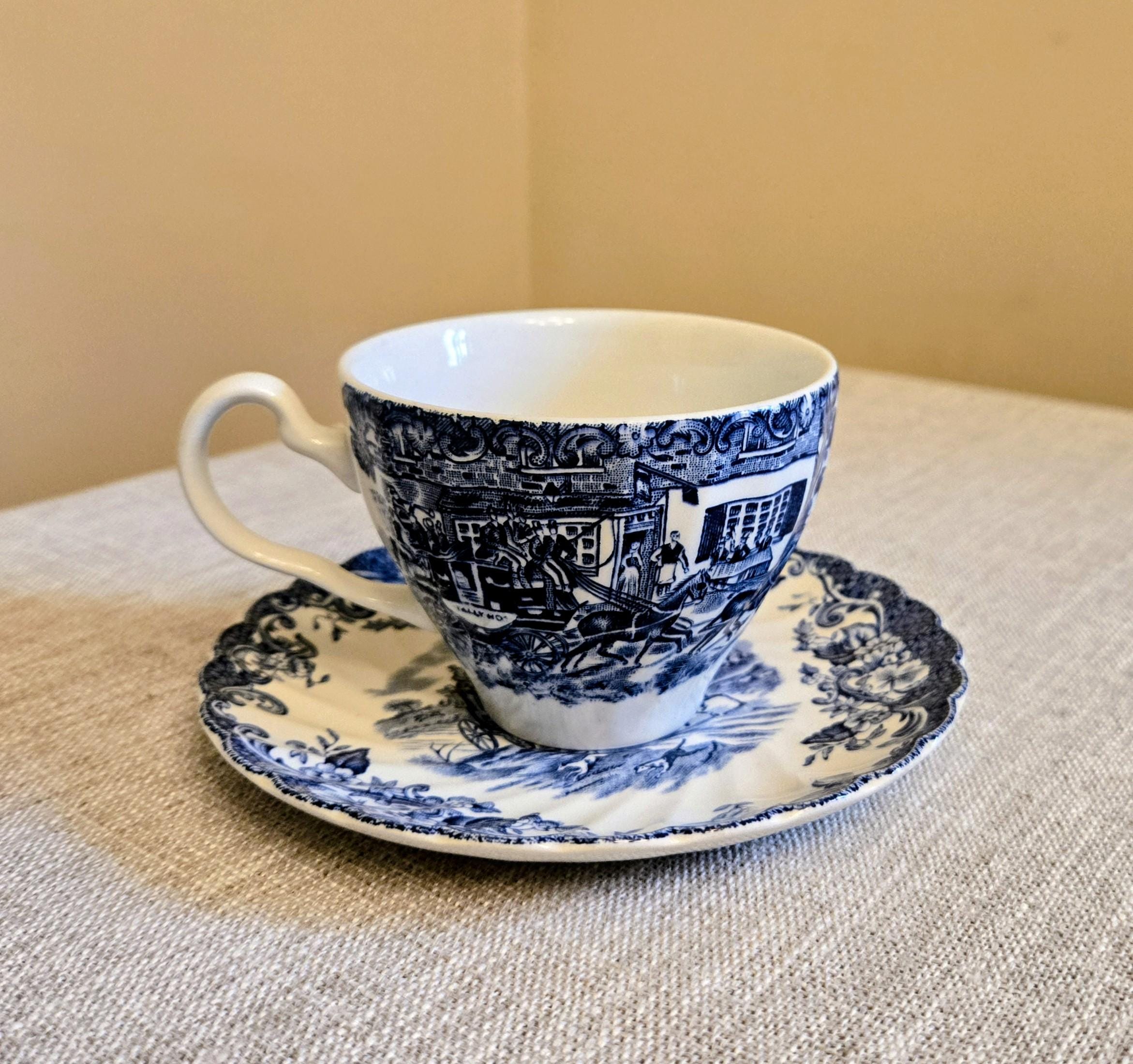 Johnson Brothers Coaching Scenes Tea - Etsy