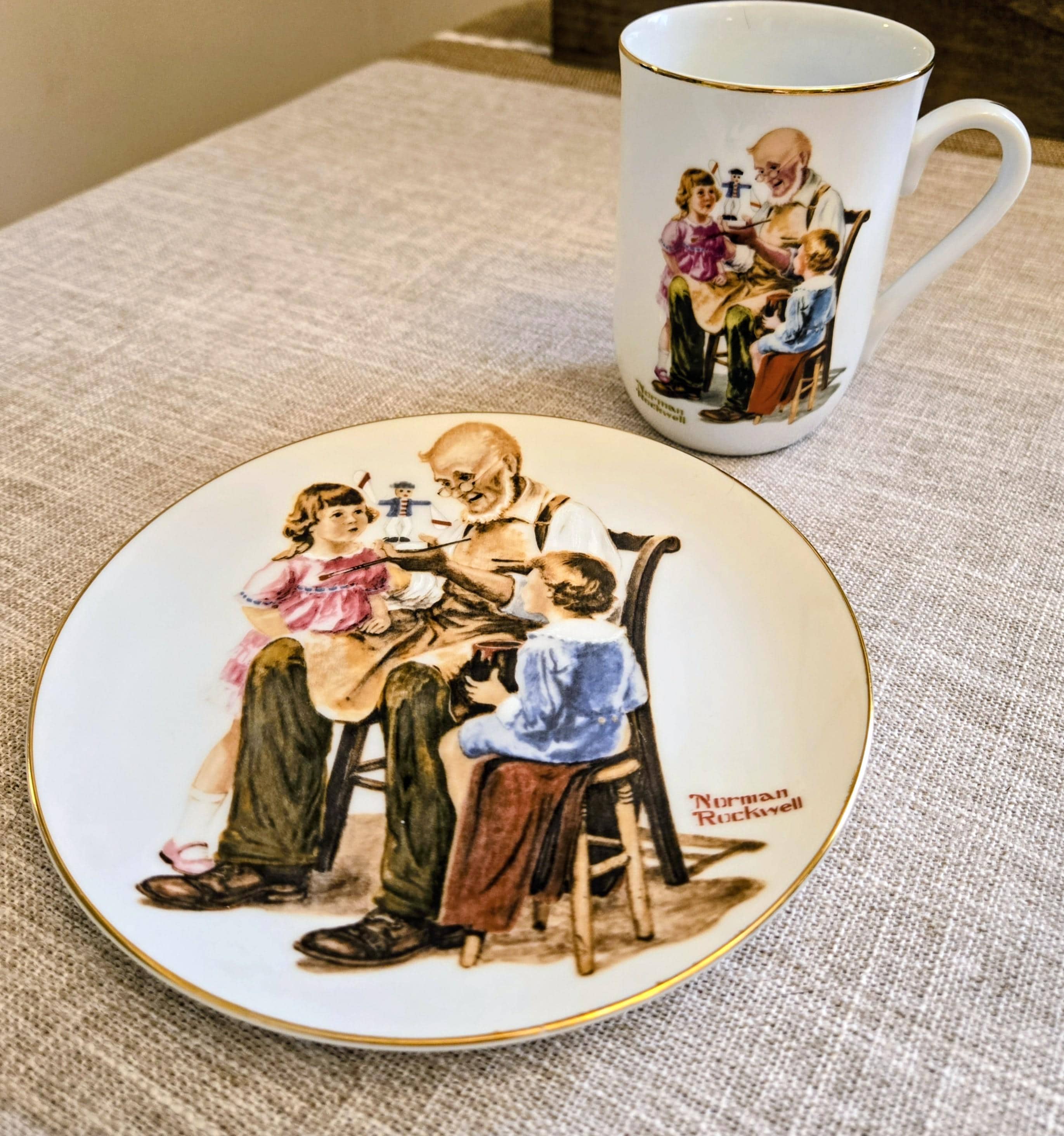 Norman Rockwell Collector Set - Etsy